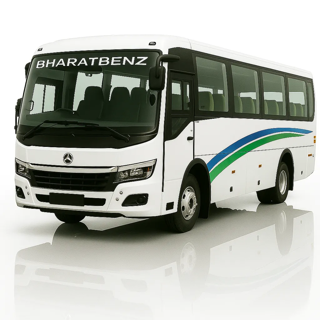 Bharat Benz 35 Seater with gear and luxury seating