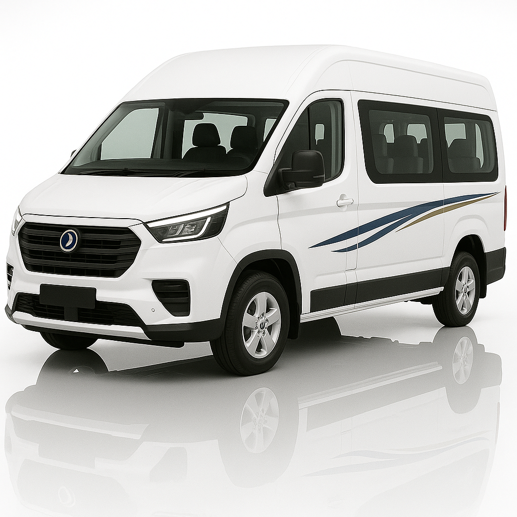 Urbania 16 Seater interior for trip with AC and gear
