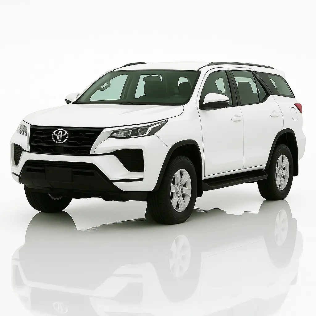 Wedding SUV Fortuner with premium digital display