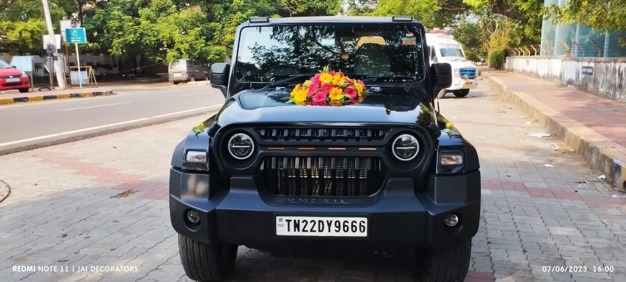 Luxury Wedding SUV Interior with Style and Strength