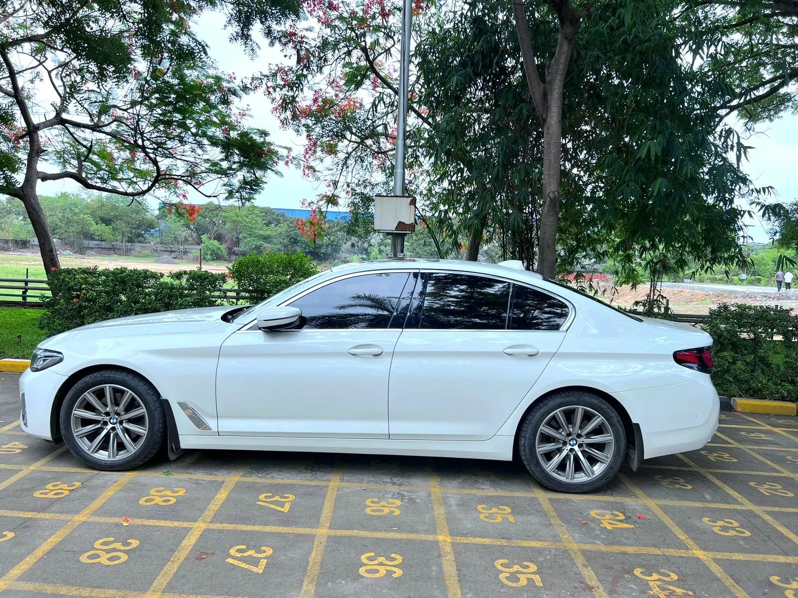 Rent a stylish car with touchscreen and plush interior