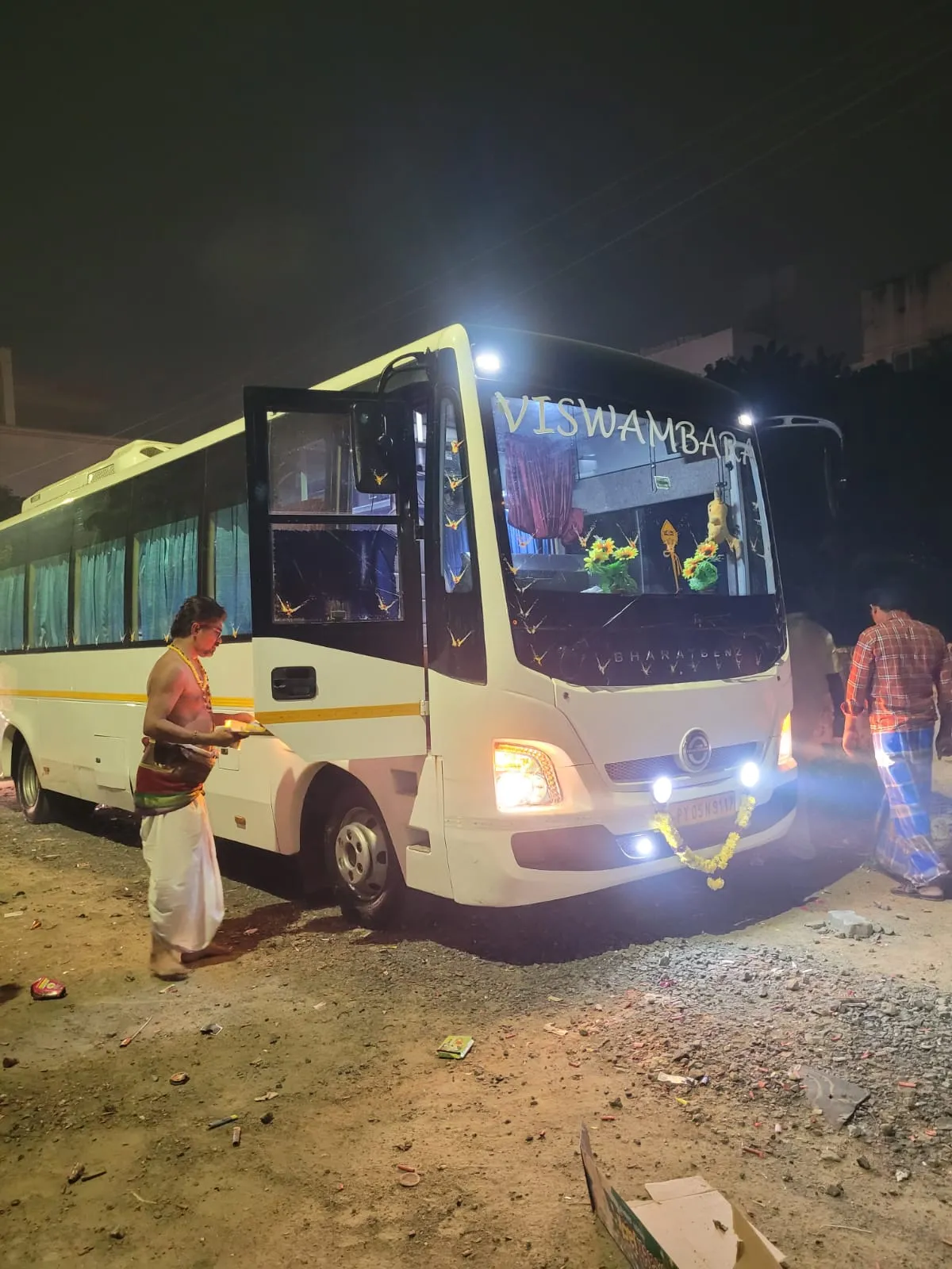 Spacious 35 seater interior for office and travel