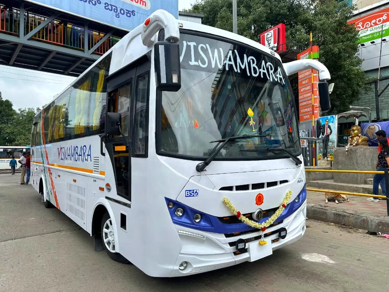 35 Seater interior for office travel use