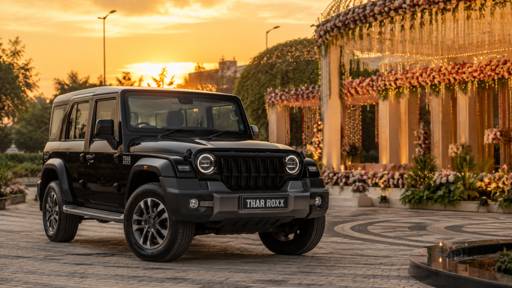 Mahindra Thar Roxx rental chennai