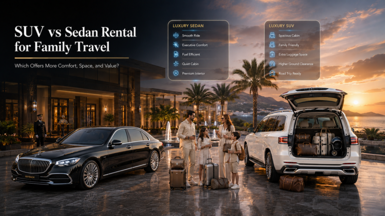 SUV vs Sedan Rental