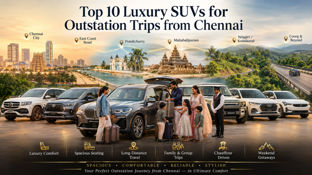 10 Outstation SUV Rental