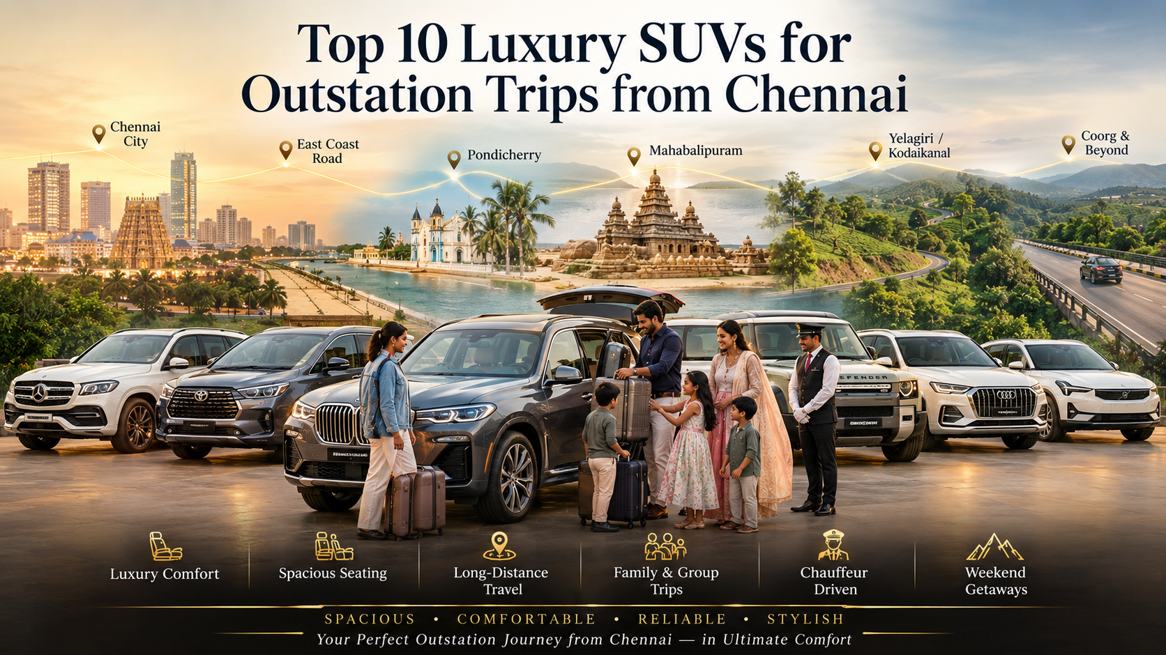 10 Outstation SUV Rental