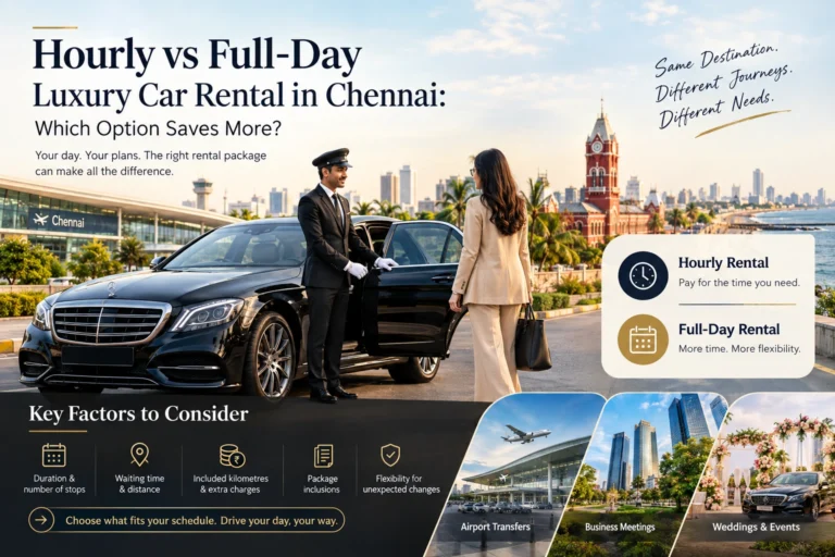 Hourly vs Full-Day Luxury Car Rental in Chennai