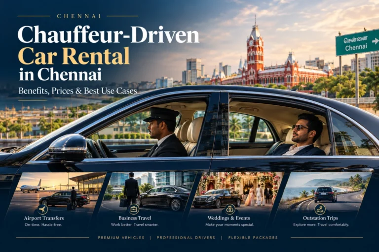 Chauffeur-Driven Car Rental in Chennai: Benefits, Prices & Best Use Cases