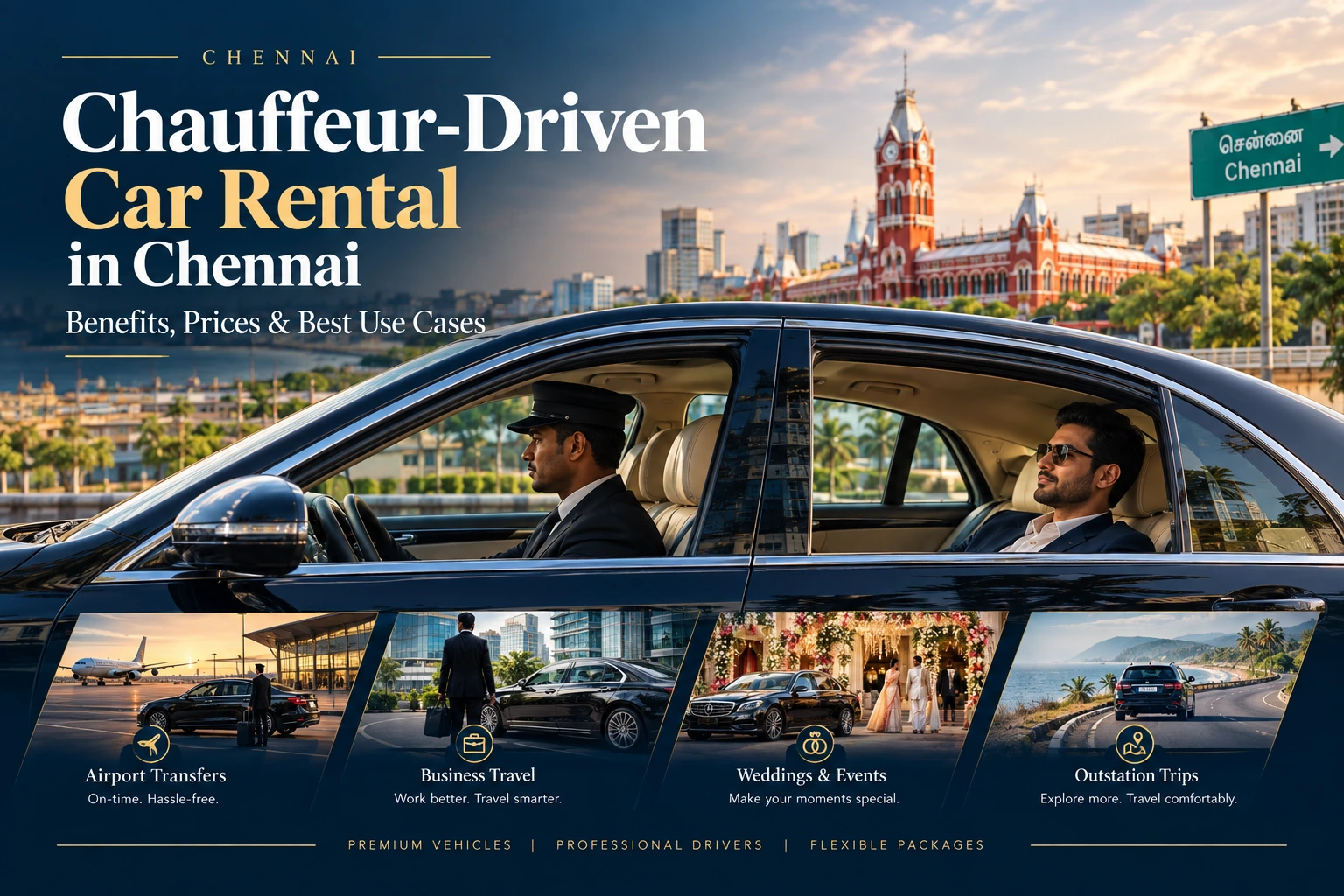 Chauffeur-Driven Car Rental in Chennai: Benefits, Prices & Best Use Cases